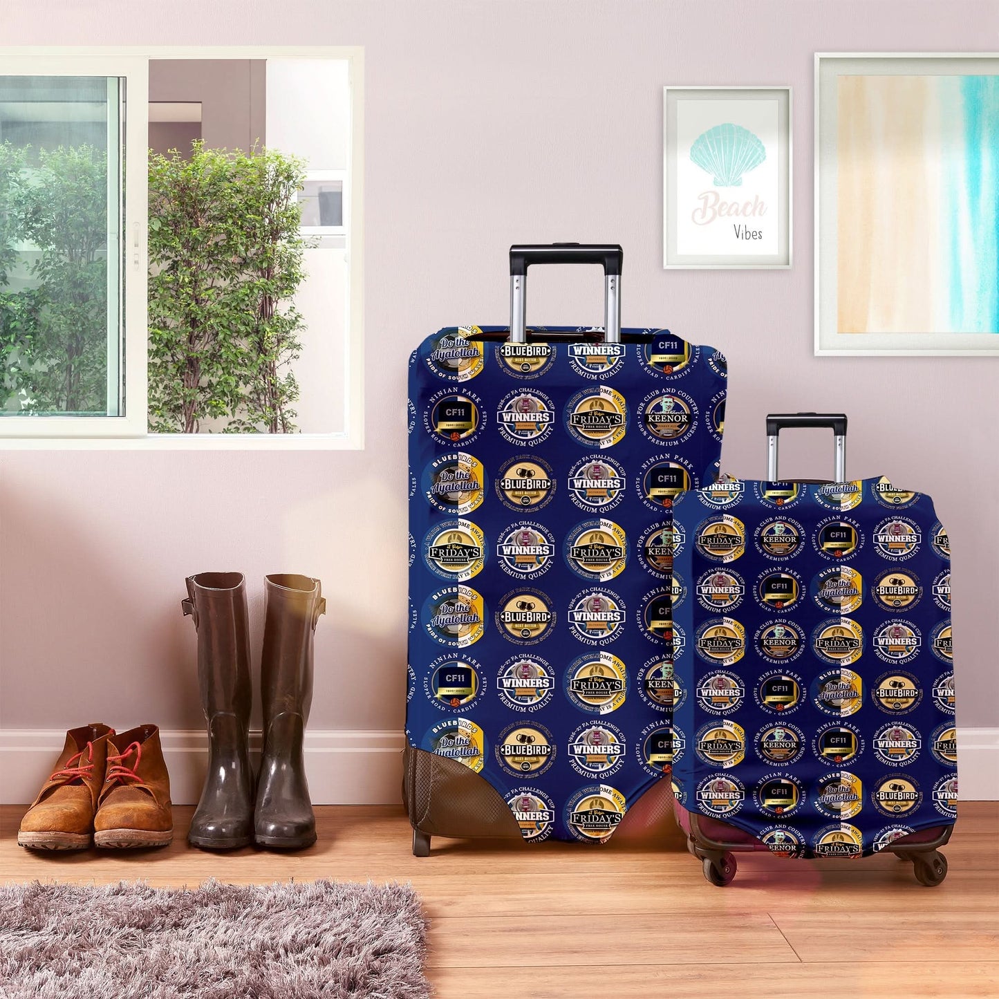 Cardiff - Football Legends - Luggage Cover - 3 Sizes