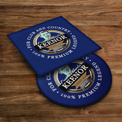 Cardiff Keenor - Football Coaster - Square Or Circle