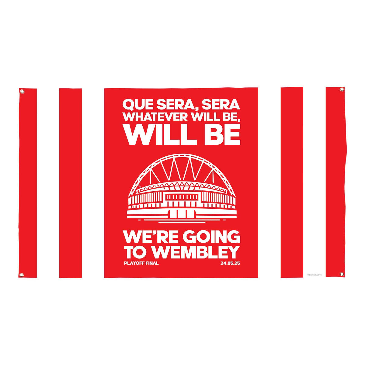 Sheffield - Que Sera, Sera - Playoff Final - Banner - Two Sizes