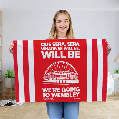 Sheffield - Que Sera, Sera - Playoff Final - Banner - Two Sizes