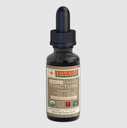Organic Cold and Flu Organic Tincture - COLD, FLU & SINUS RELIEF