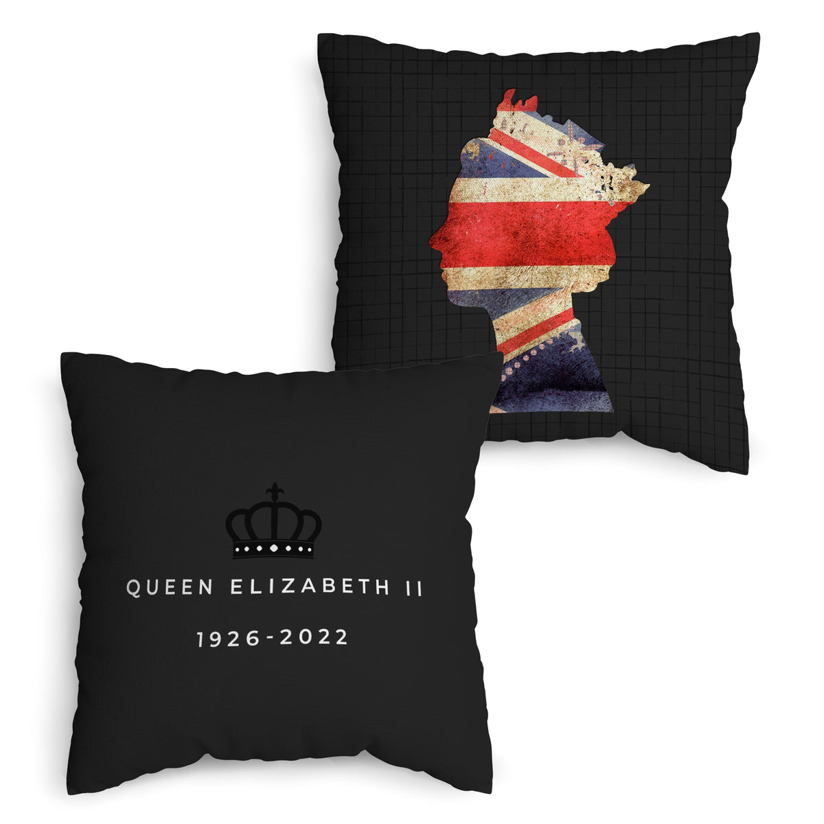 The Queen - Royal Stamp Head - 45cm Cushion
