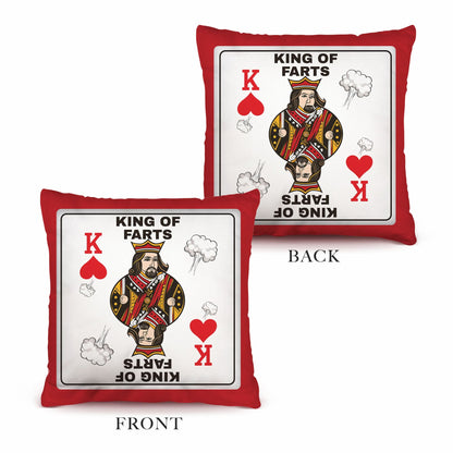 King of Farts - Cushion - Two Sizes