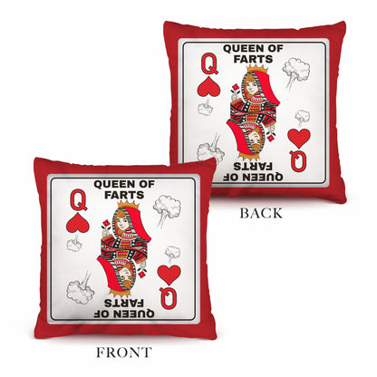 Queen of Farts - Cushion - Two Sizes