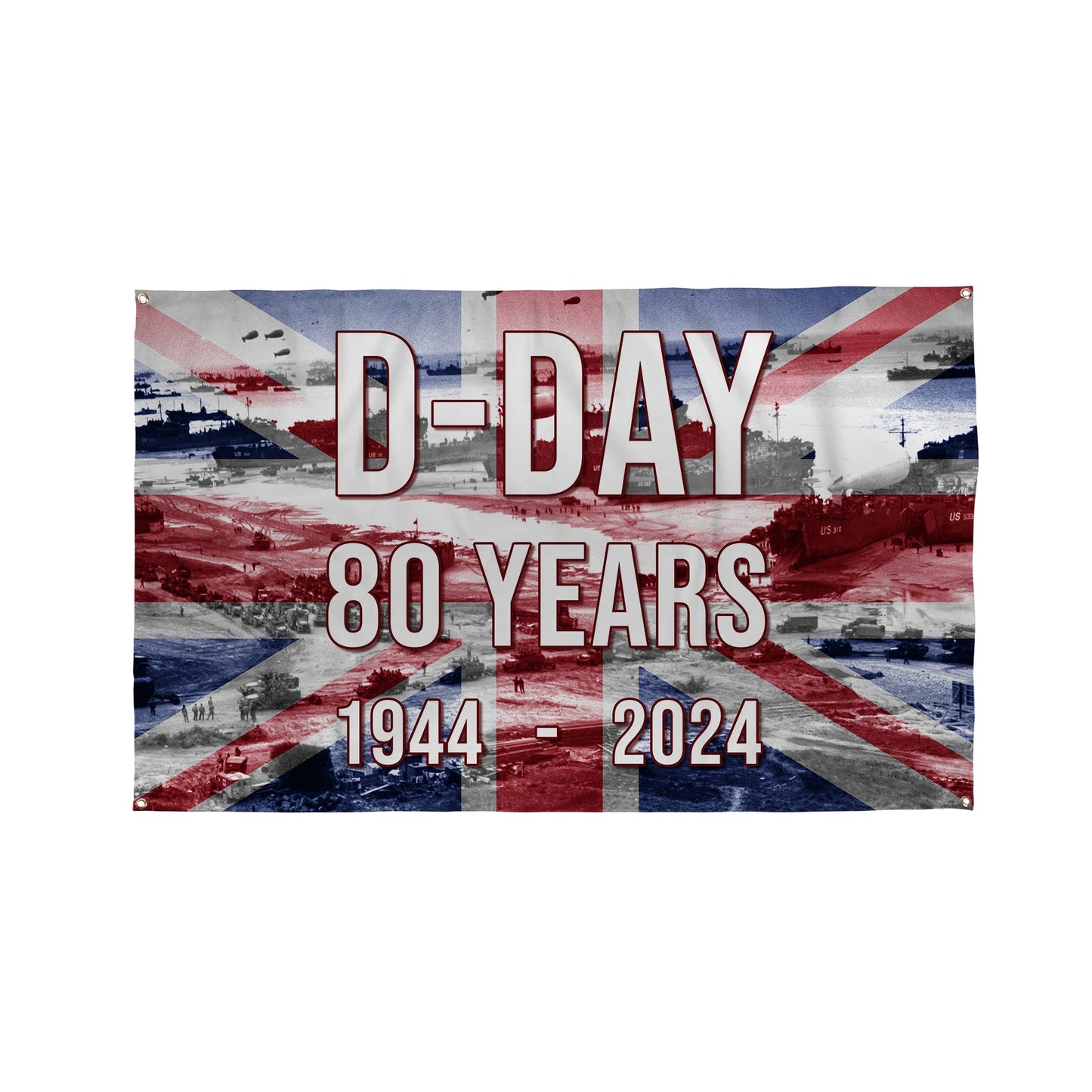 D-Day 80 Years | Banner - 3 Sizes