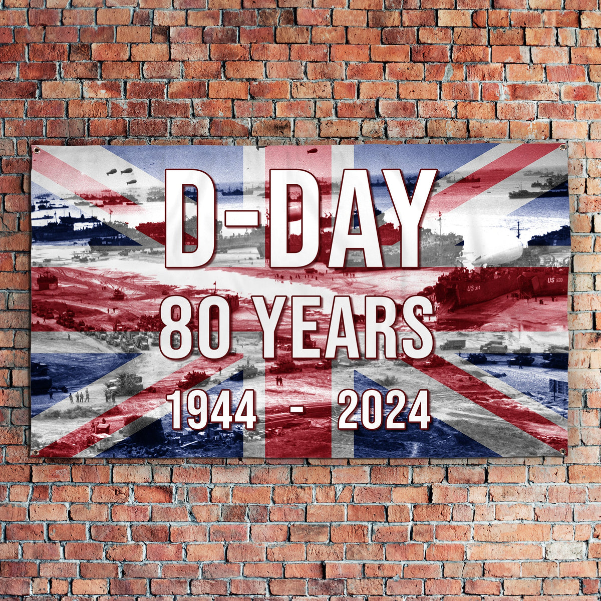 D-Day 80 Years | Banner - 3 Sizes