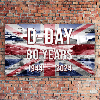 D-Day 80 Years | Banner - 3 Sizes