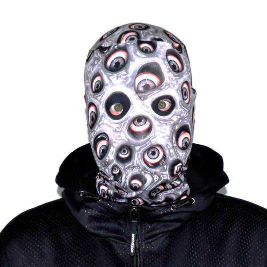 Slime Eyed Monster! Grey - Faceskin