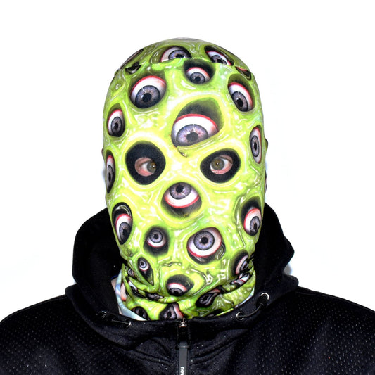 Slime Eyed Monster! Green - Faceskin