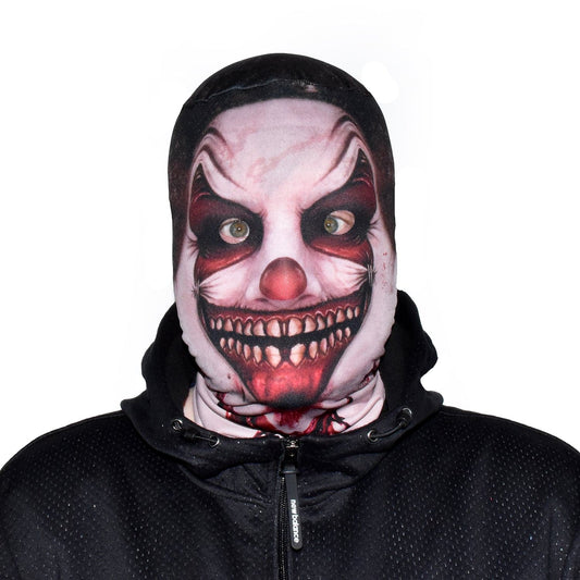 Ripped Grin Clown - Faceskin