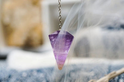 Amethyst pendulum