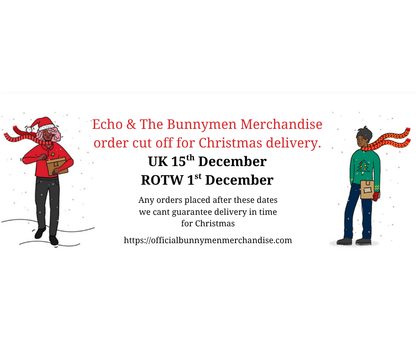 Official Echo & The Bunnymen Sticker Pack