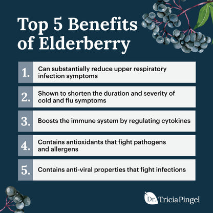 Angel's Elderberry Syrup with Organic Ingredients - Honey or Molasses(Vegan)