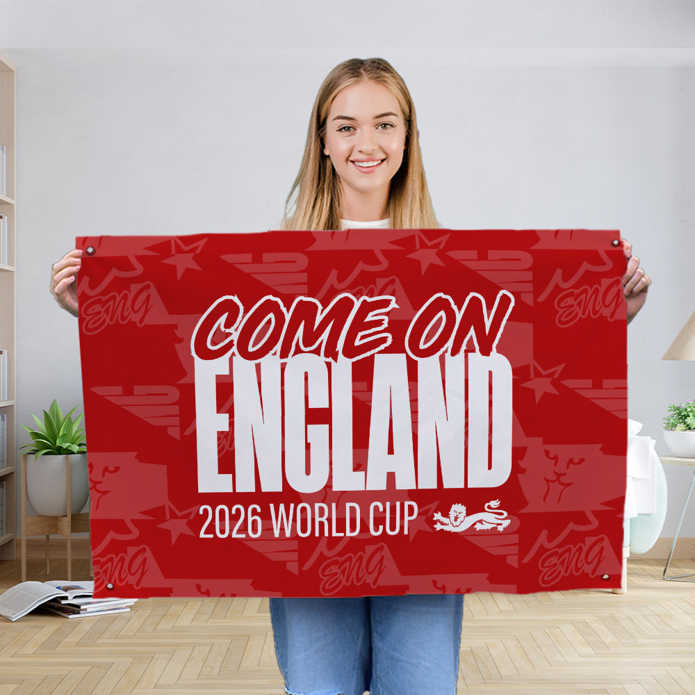 Come on England! - WC26 - Banner - 4 Sizes!