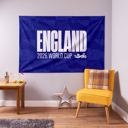 England - Blue - WC26 - Banner - 4 Sizes!