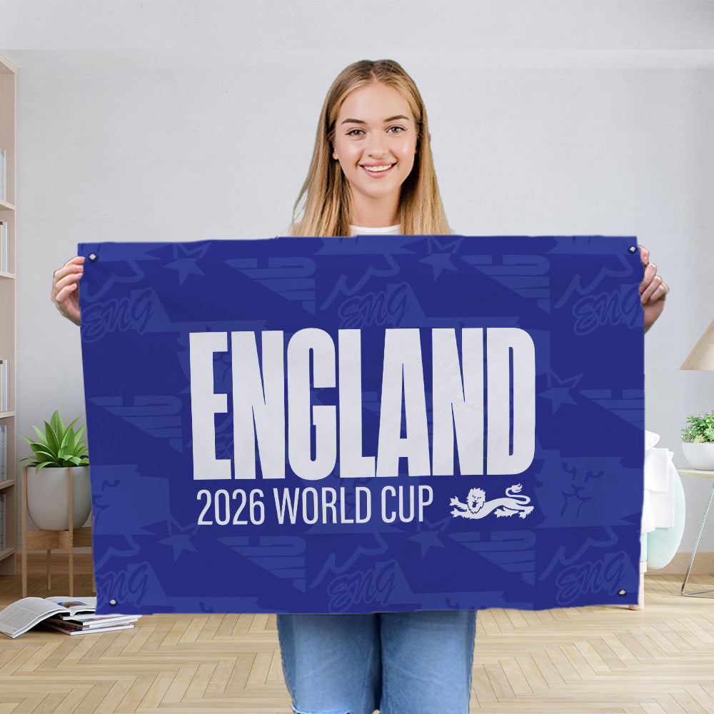 England - Blue - WC26 - Banner - 4 Sizes!