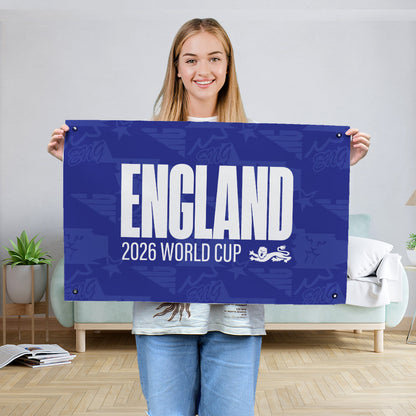 England - Blue - WC26 - Banner - 4 Sizes!