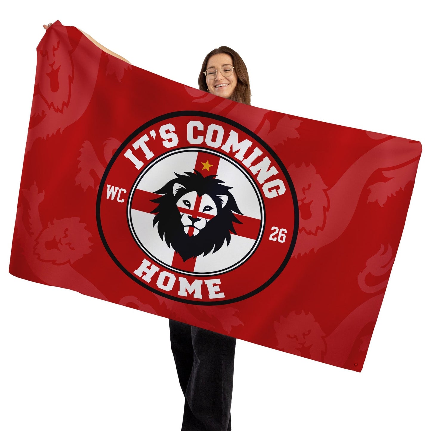 It's Coming Home Badge - WC26 - Banner - 4 Sizes!
