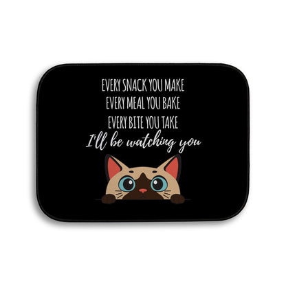 Every snack you make Funny Lyrics - Pet food Mat - Choose your Cat!