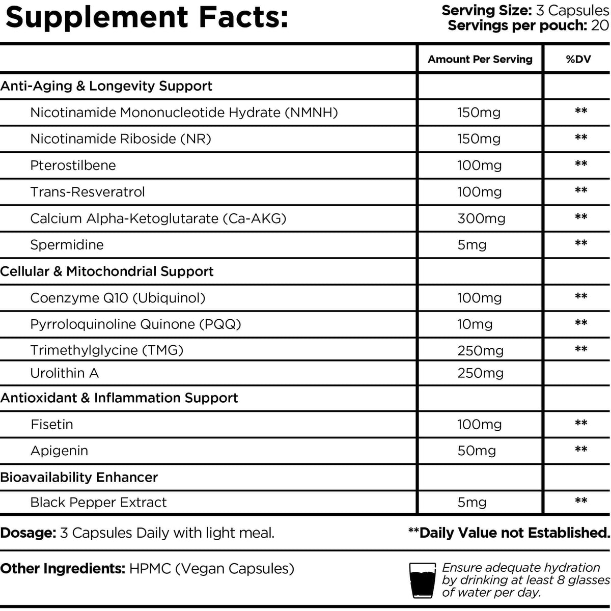 Nad+ Longevity Complex