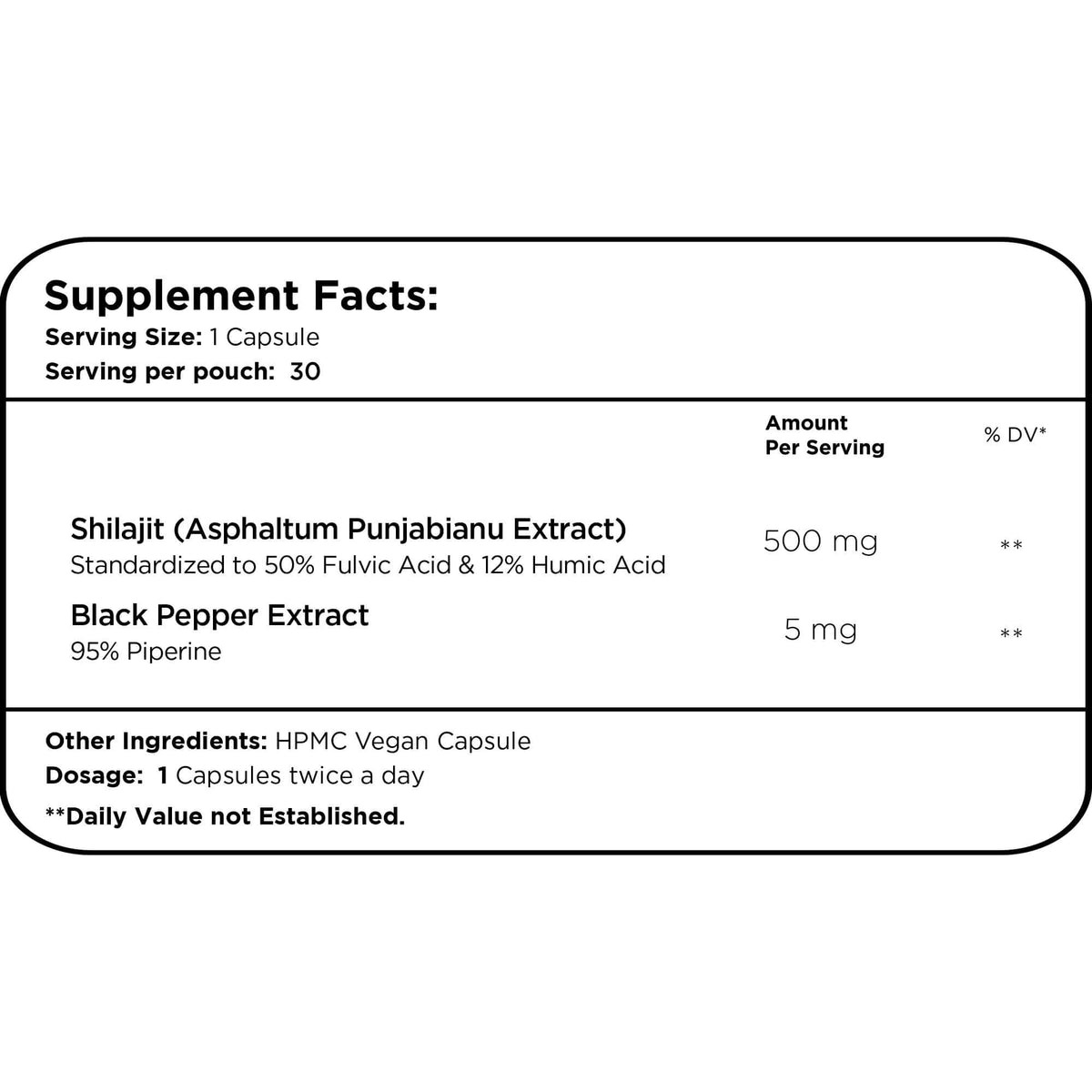 Himalayan Shilajit