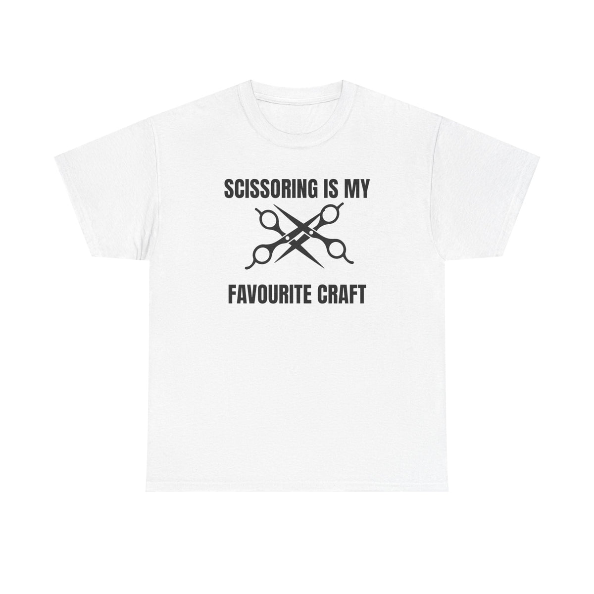 "Scissoring is my favourite craft" T-Shirt