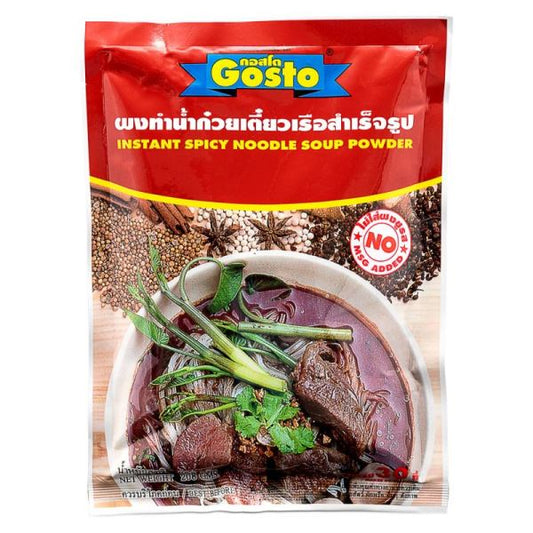 GOSTO Instant Spicy Noodle Soup Powder 208g