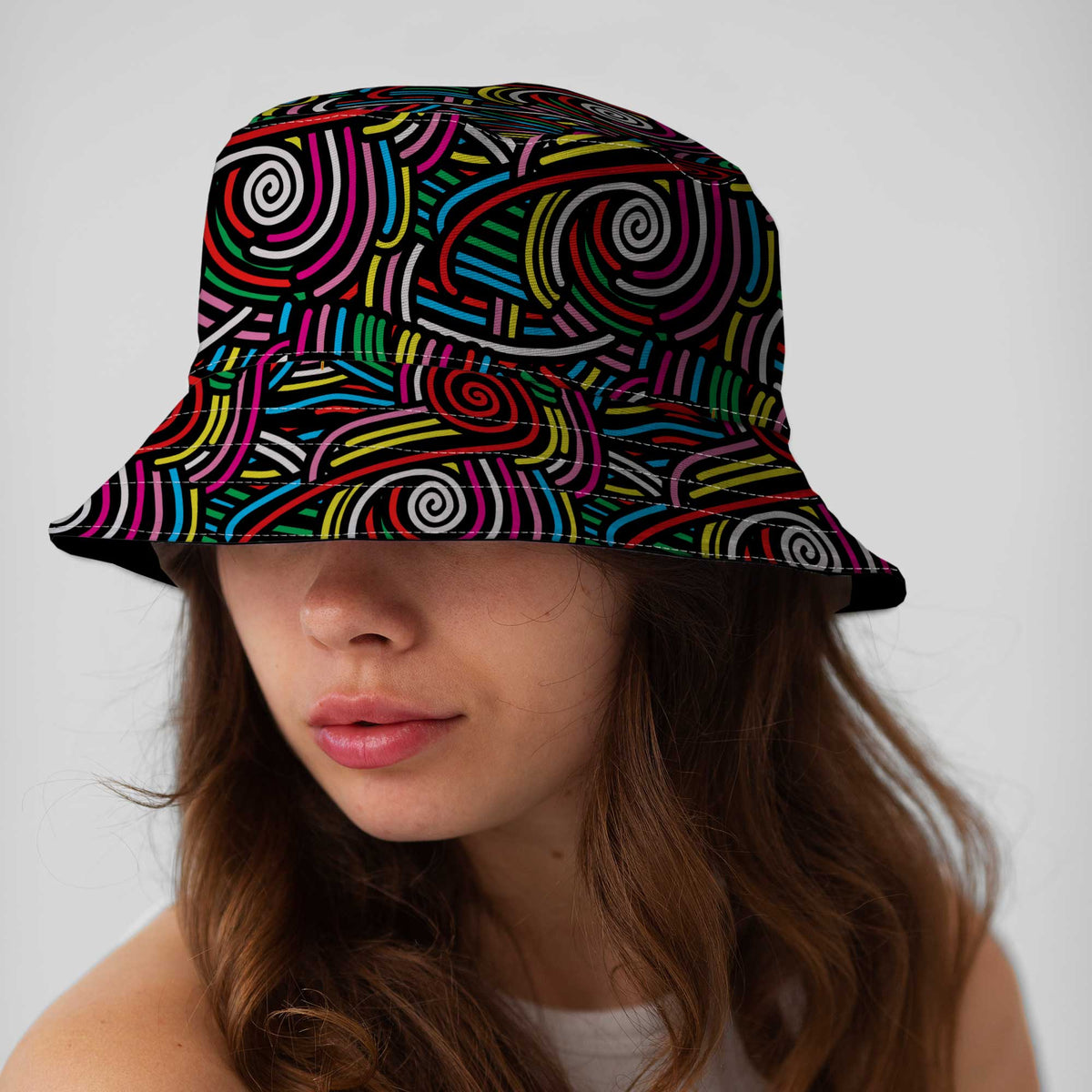 Glastonbury Print Bucket Hat