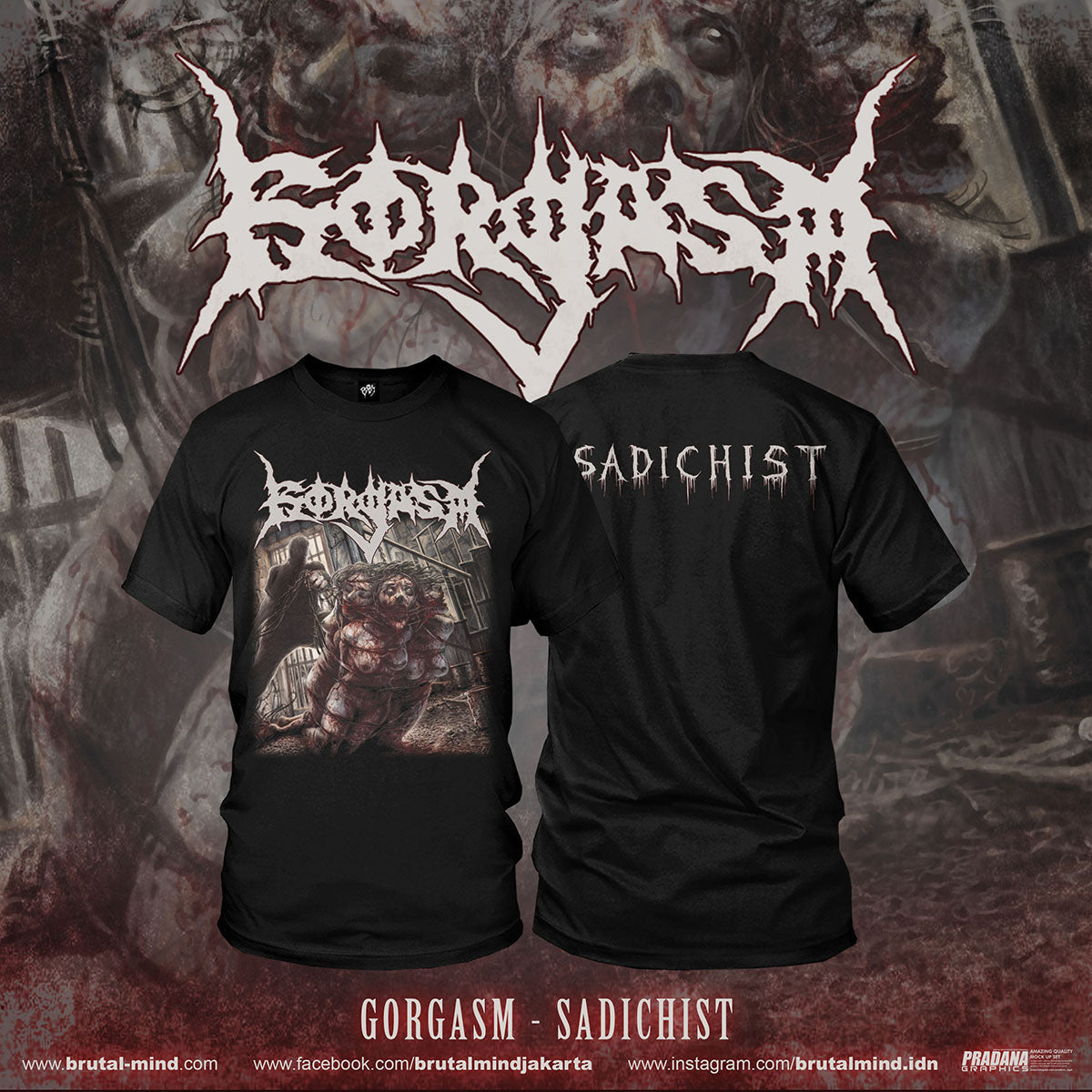 Gorgasm - Sadichist T-Shirt