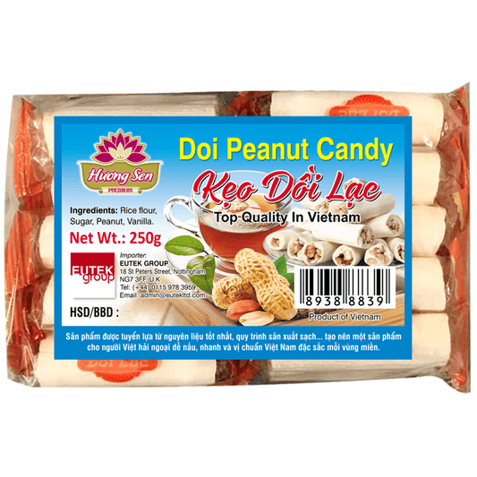 HUONG SEN Doi Peanut Candy Keo Doi Lac 250g