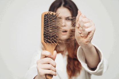 Organic and Natural HAIR LOSS/GROWTH Set - 3 Piece Treatment & Brush Set