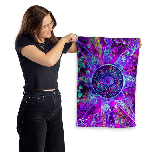 Penny Banger - Trippy Star Towel - Lightweight, Microfibre Tea Towel