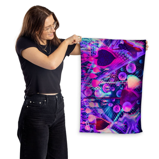 Penny Banger - Mushroom Festival - Lightweight, Microfibre Tea Towel