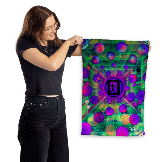 Penny Banger - Hallucinogenics - Lightweight, Microfibre Tea Towel