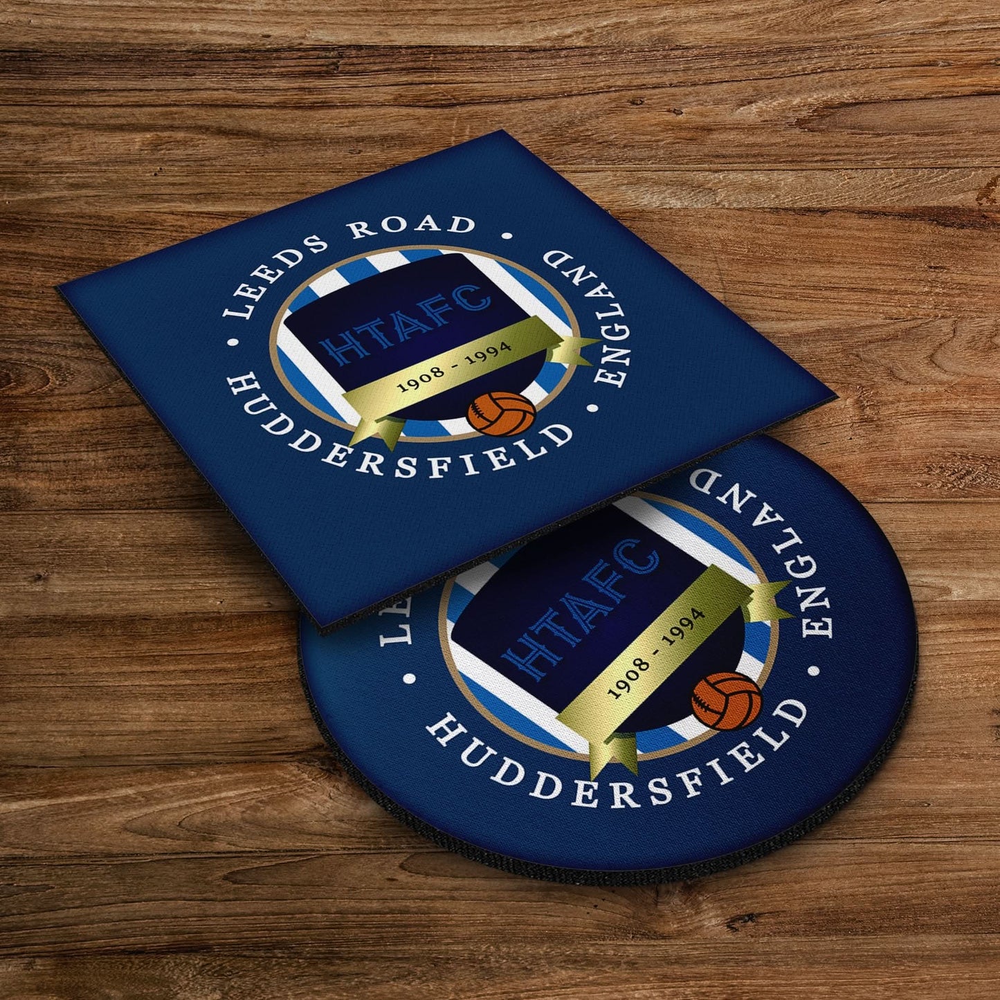 Huddersfield Road - Football Coaster - Square Or Circle
