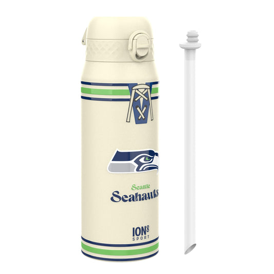 NFL x ION8 Insulated Steel Water Bottle, NFL Seahawks, 750ml (24oz)