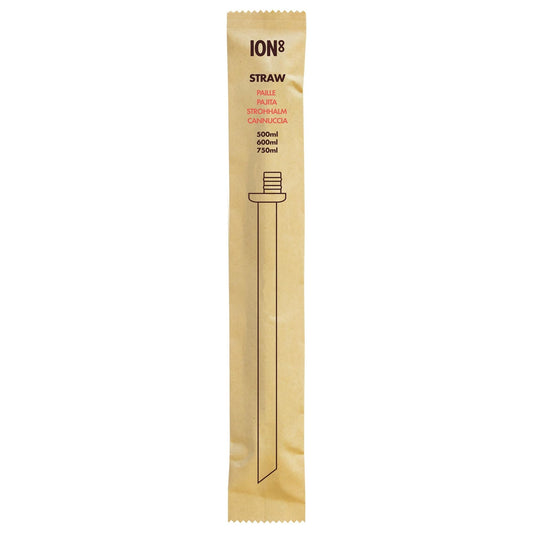 Medium/Large Straw for 500ml -750ml ION8 Bottles, Add-on Straw, Medium/Large