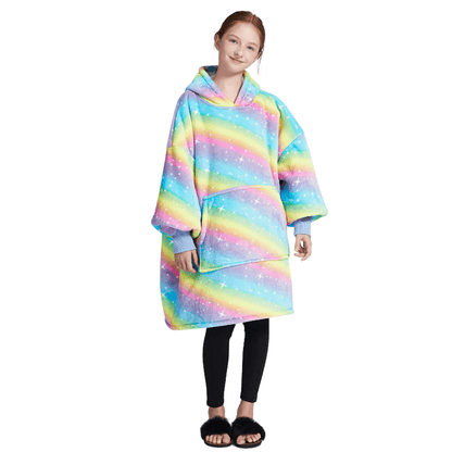 Unisex Oversized Plush Blanket Hoodie