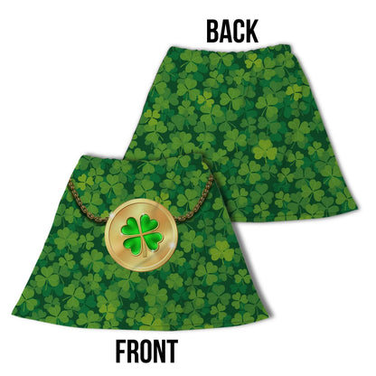 St Patrick's Day Shamrocks - Novelty Kilt