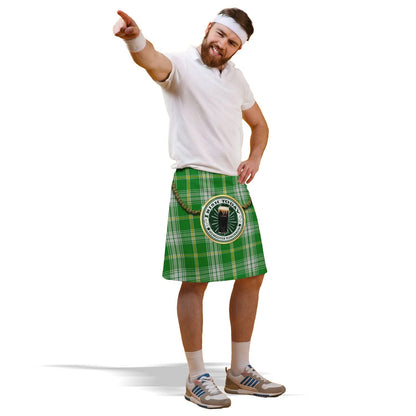 St Patrick's Day Tartan - Irish today, Hungover tomorrow - Novelty Kilt