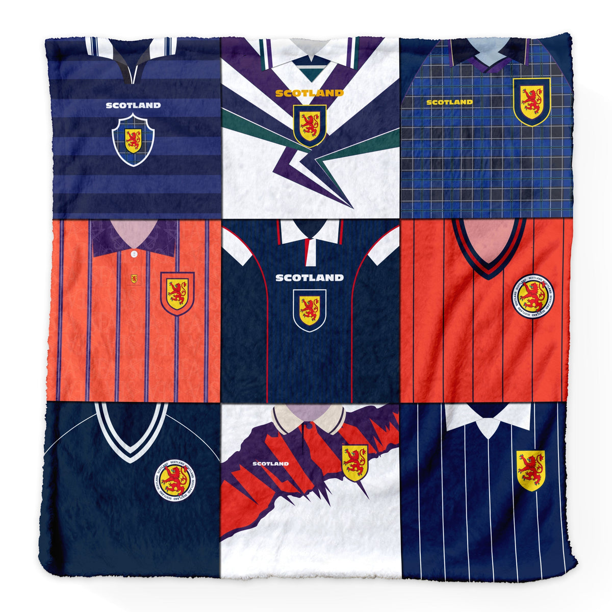 Scotland - Kit Montage - Luxury Fleece Blanket 150cm X 150cm