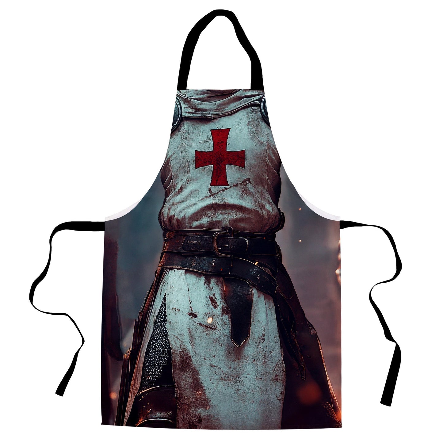 Knights Templar, England - Novelty - Water-Resistant Adults Apron