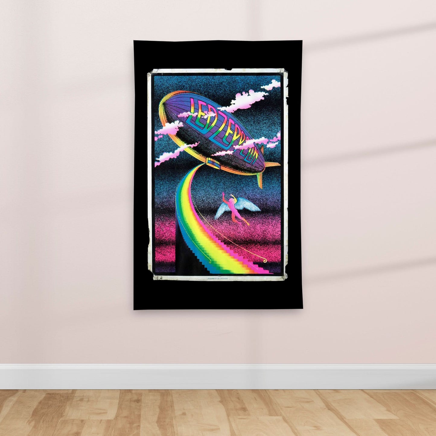 1960's Retro British Heavy Rock Music poster - Textile Poster