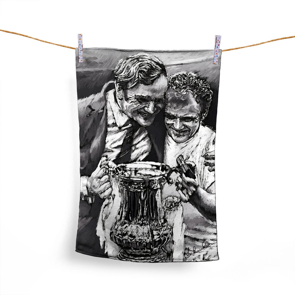 Lee Buccilli - Bremner & Revie - Microfibre Tea Towel