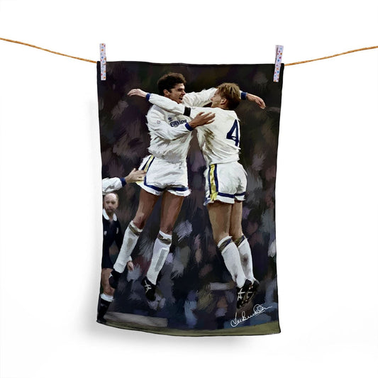 Lee Buccilli - Speed and Batty Celebration - Microfibre Tea Towel