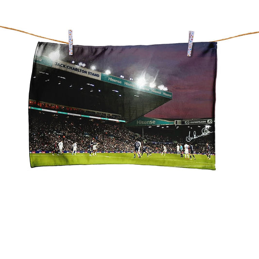 Lee Buccilli - Elland Road at Night - Microfibre Tea Towel