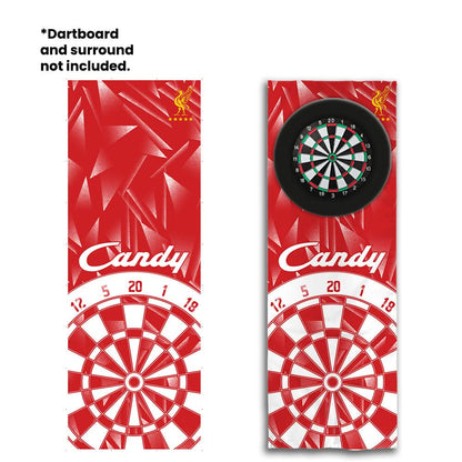 Liverpool Retro - 1989 Home - Personalised Darts Wall Banner - Two Sizes [COLLECTIVE]
