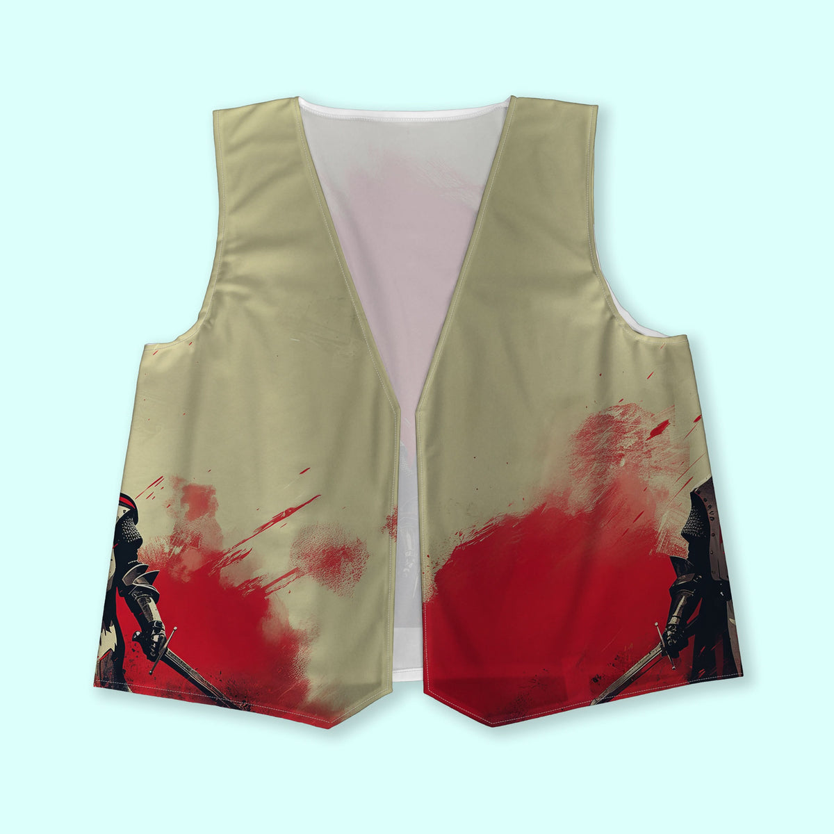 England Crusaders - Novelty Costume Fancy Dress Waistcoat ( 4 sizes available )