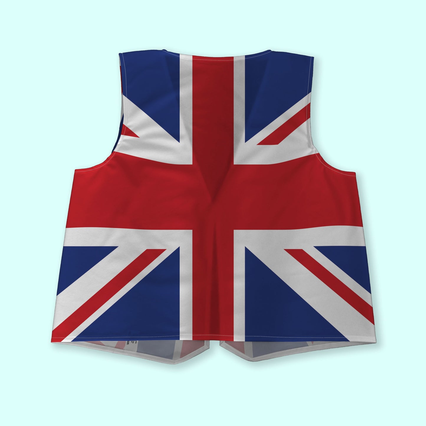 Union Jack - Novelty Costume Fancy Dress Waistcoat ( 4 sizes available )