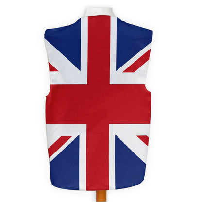 Union Jack - Novelty Costume Fancy Dress Waistcoat ( 4 sizes available )